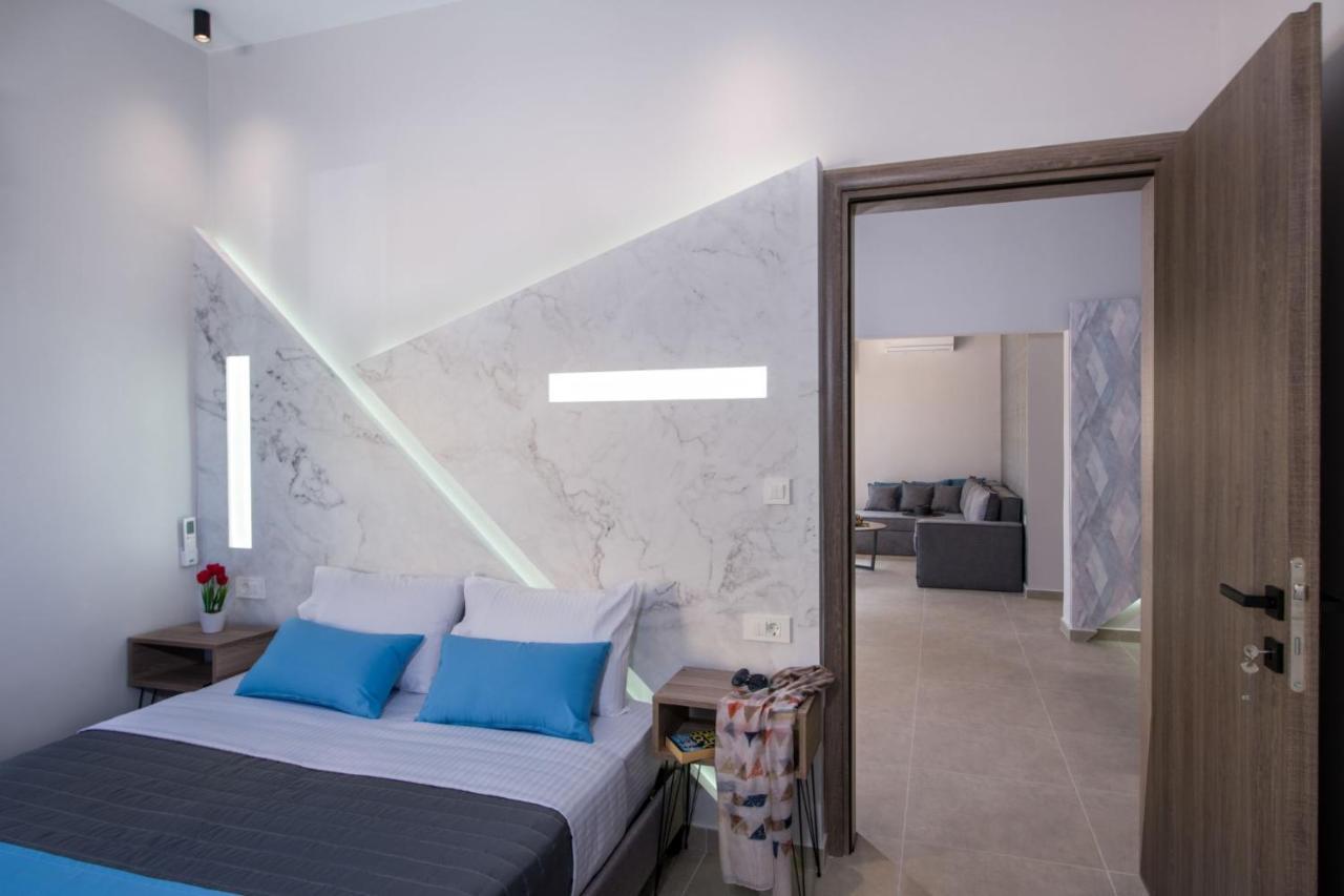 Luxury Villa Eva-Mari With Jacuzzi, 50M From The Beach Stalos Exterior photo